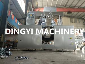 Wholesale Cream Industrial Vacuum Mixer Tilting Hydraulic Lift 1150-3500rpm Shear Speed from china suppliers