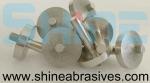 Shine Abrasives Six Factors Grinding Wheels 12.7mm Bore Size Electroplated