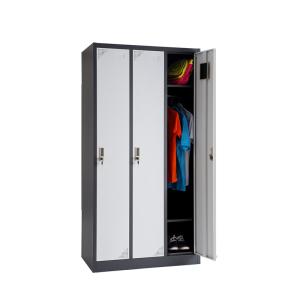 Wholesale Commercial Furniture 3 Doors Gym Storage Locker Room Hotel Steel Locker from china suppliers