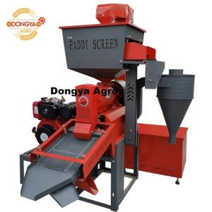 Wholesale DONGYA AGRO Commercial diesel Engine Rice Mill Machine with Lifter from china suppliers