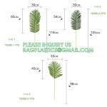 Kinds Artificial Palm Leaves Tropical Fake Leaves, Monstera Leaf Faux Leaves