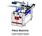 HPL Acrylic PVC Pasting Machine Hot Melt Glue 800-1300mm 63.04KW