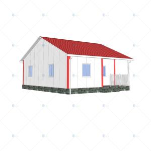 Wholesale Heya-2B07-A 2019 Prefab Tiny House Prefabricated 2 Bedroom Home In Uruguay from china suppliers