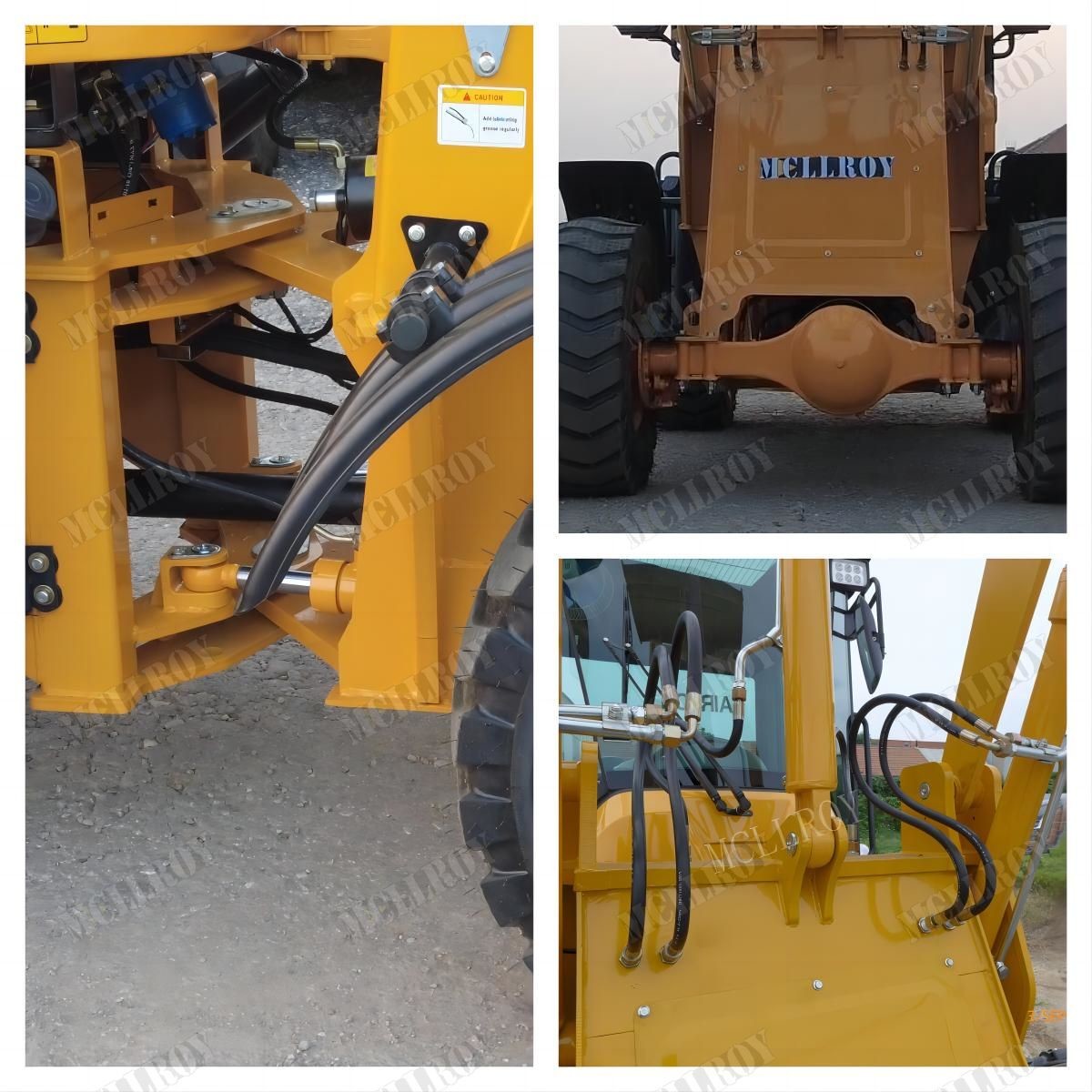 Front End With Bucket Multifunctional Wheel Loader In Construction Agricultural