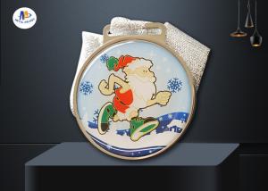 Wholesale 70*3MM Santa Claus Stock Medals For Christmas from china suppliers