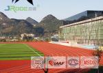 Colorful Rubber Running Track Material , Outdoor Track Field Material Low TVOC