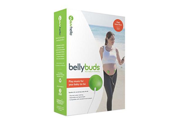 5th Generation Pregnancy Baby-Bump Headphones Prenatal Bellyphones Play Music,