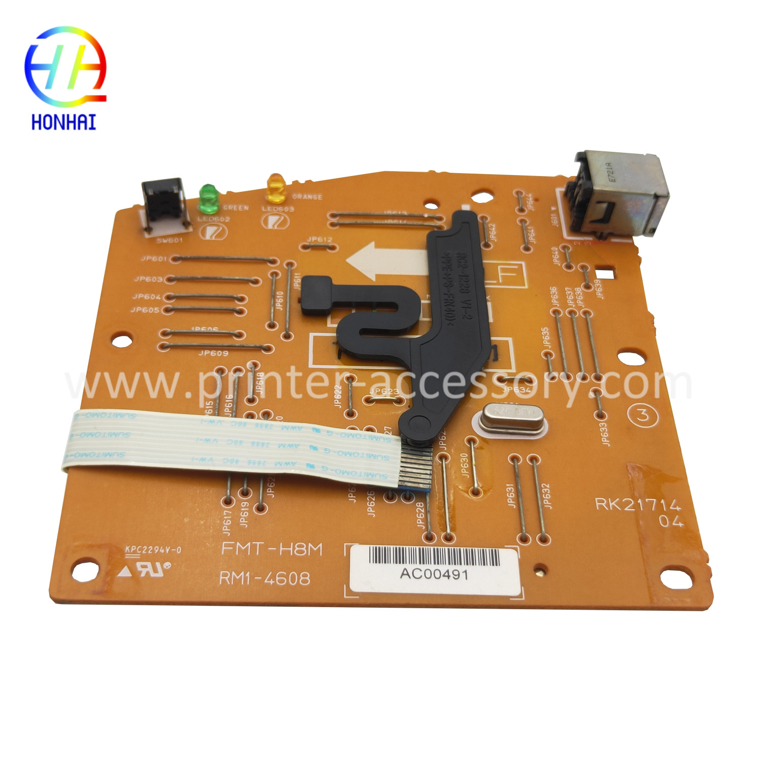 Printer Formatter Board for HP LaserJet P1006 P1008 1006 1008 Main Board Logic Board Original