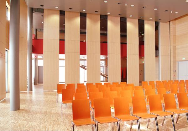 Soundproof Movable Partition Walls for Conference Room , Folding Doors Room