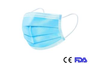 Wholesale Anti Fog 3 Ply Face Mask , 3 Ply Disposable Face Mask Air Pollution Protection from china suppliers