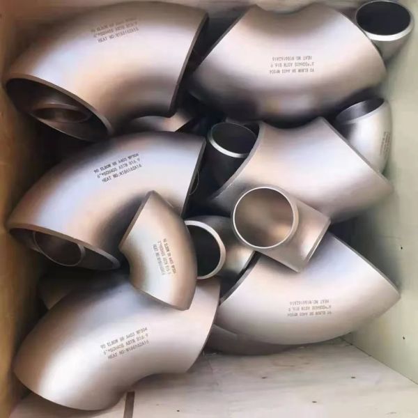 Titanium Pipe Fittings 45 90 180 Degree Exhaust Welded Bend Elbow