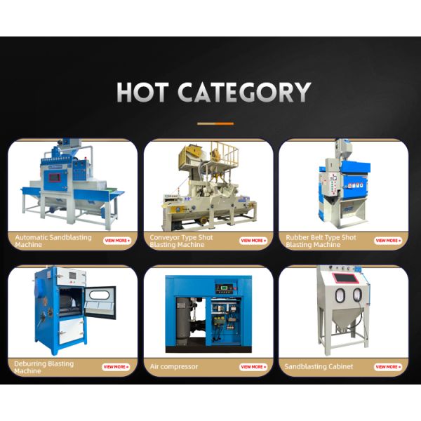 Increased Adhesion Sand Blasting Machine Automatic Sandblasting Equipment