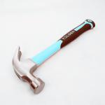 16OZ Forged Carbon Steel Materials Claw Hammer With Light Blue Color Grade A