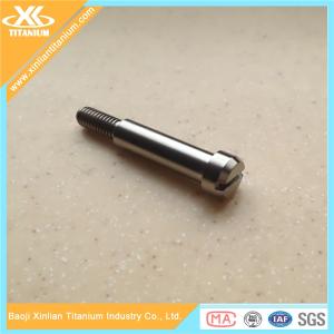 Wholesale Customized Gr5 alloy titanium slotted bolts from china suppliers