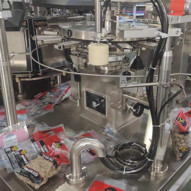 Multi Function Standy Pouch Packing Machine Zipper Sauce Packet Packing Machine