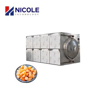 Wholesale Industrial Rotary Microwave Vacuum Dryer SUS 304 PLC Panel Control from china suppliers