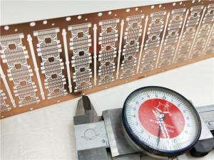 Wholesale Abnormal Shape Thin Stamped Lead Frame High Speed Press ±0.0002mm Tolerance from china suppliers