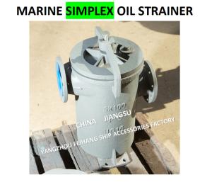 Wholesale China Simplex Oil Straines &amp; Single Oil Basket Filter Supplier 5K-125A JIS F7209 Body - Cast Iron And Filter - Stainless Steel from china suppliers