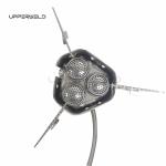 Outdoor Cooking Portable Burner Round Stainless Steel Furnace Head Camping Gas