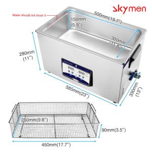 Wholesale 480W 20L Table Top Ultrasonic Cleaner For Integrated Circuit from china suppliers