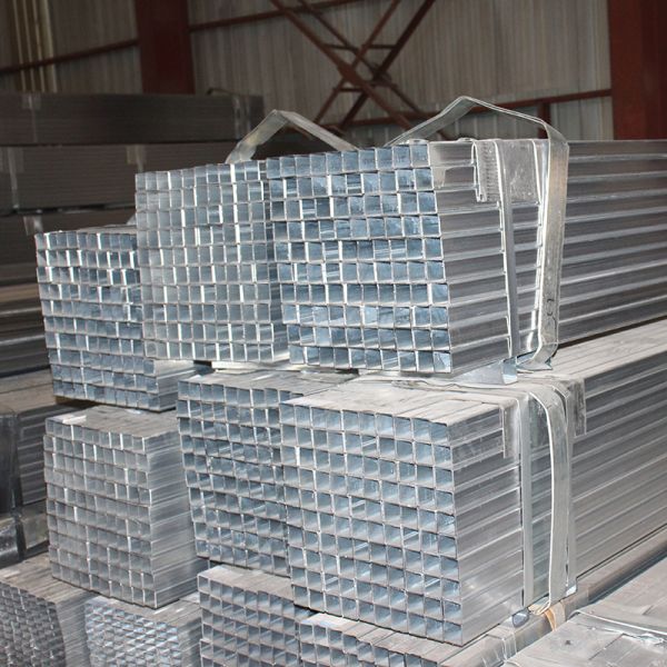 Q195 Galvanised Square Tubing And Rectangular Steel Pipes And Tubes