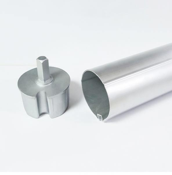 Aluminum Roller Blind Kits Awning Tube Plug Round Roller Shade Kit