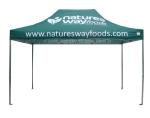 4x6 Advertising Trade Show Tent Anti UV , Waterproof Pop Up Event Tent