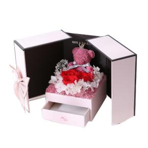 Wholesale Love Velvet Festival Gift Boxes Set Paper Card Board Valentine'S Day from china suppliers