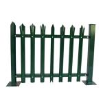 Different Colors Hot Dipped Europe Palisade Fence for Park
