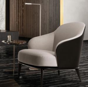 Wholesale Modern Simple Recreational Sofa Chair Single-seat Negotiation Chair Designer Classic Furniture Leslie armchair from china suppliers