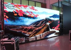 Wholesale RGB SMD Advertising LED Wall Panels , LED Digital Display Light Slim Design from china suppliers