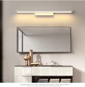 Wholesale Lens Headlight Straight Line 200*50*70MM White Or Black Color Warm Wall Lamps from china suppliers