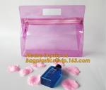 clear pvc zipper toiletry bag travel document stationery bag,office supplies PVC