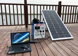 Wholesale Blue 5kw Hybrid Solar Generator System 100h 240h Lithium Battery from china suppliers