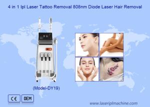 Wholesale IPL Skin Care+ND Yag Laser Tattoo Removal+Diode Laser Hair Removal for Beauty Center from china suppliers