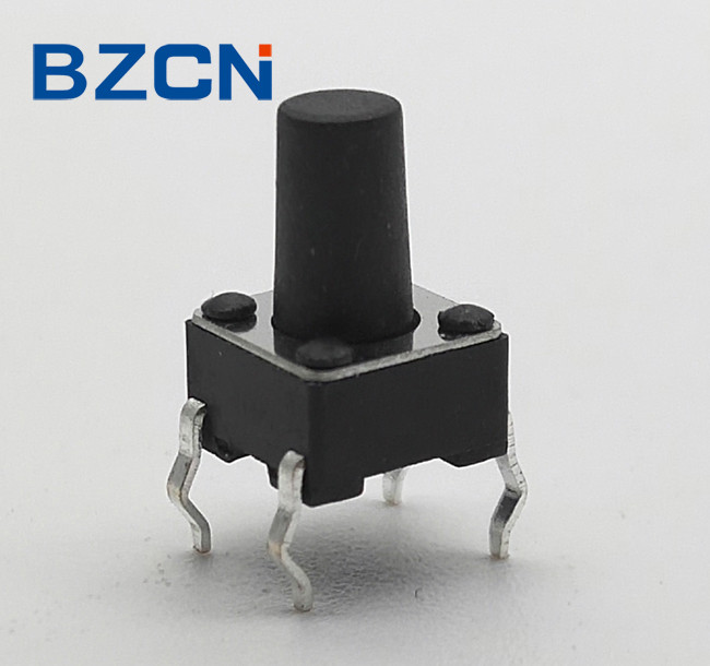 Sharp Feeling Normally Closed Tactile Switch Brass Terminal With Silver Coating