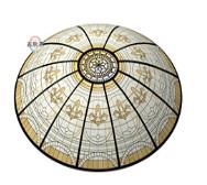 Wholesale Graphic Design Tempered Architectural Stained Glass Roof Skylight Church Style from china suppliers