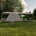 Prefabricated Modular Residential Spacecraft Model Trade Space Galvanized Steel