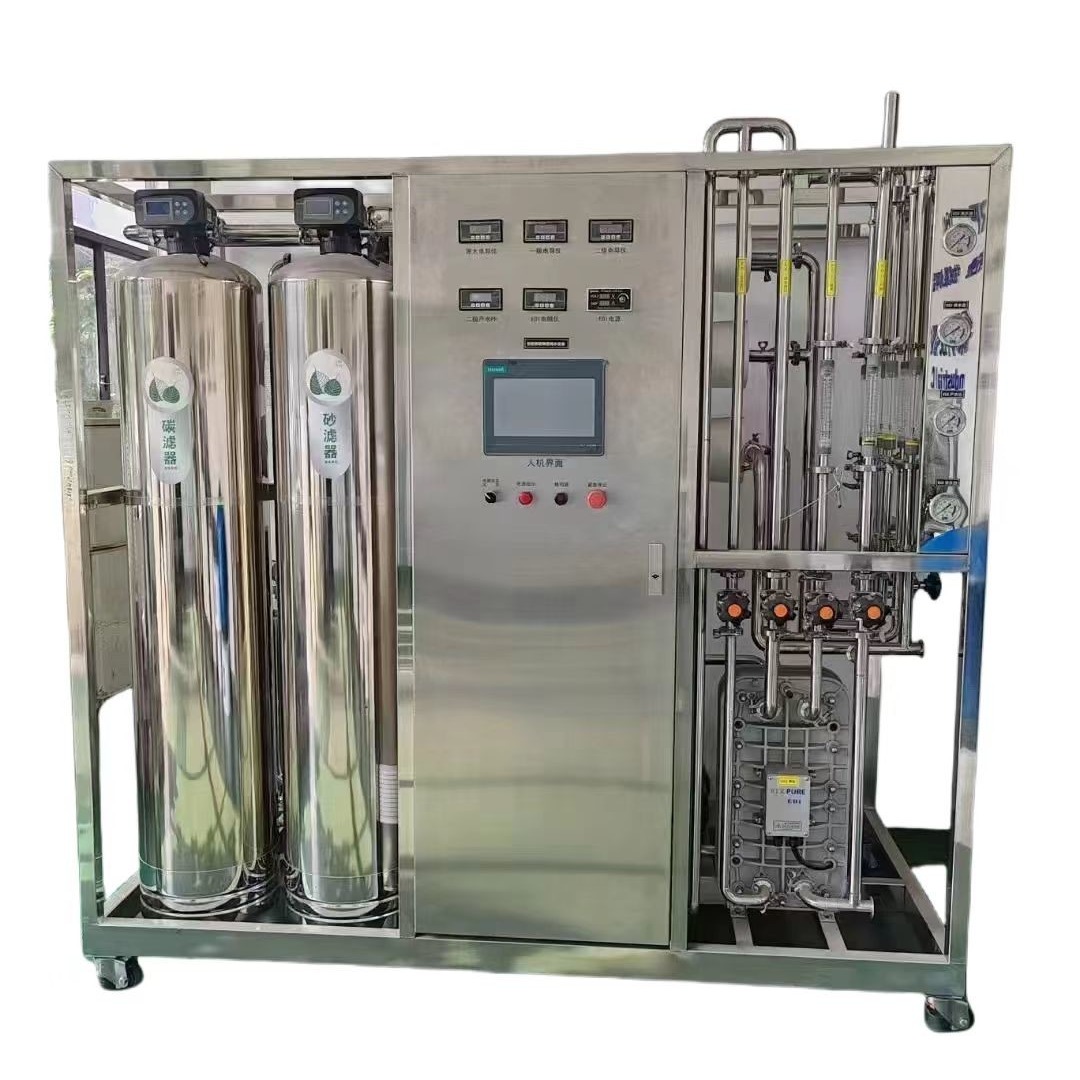 Photovoltaic Ed Ultrapure Water Equipment Producing 1 Ton/Hour Water
