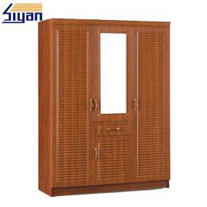 Wholesale Antique Customized Louvered Closet Doors Faced With PVC Film , CARB2 Listed from china suppliers