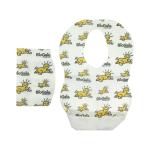 Customized Color ISO13485 Baby Feeding Bib Apron