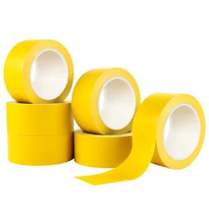 Wholesale Floor PVC Warning Tape For Safety Marking High Visibility Yellow Caution Floor Tape from china suppliers