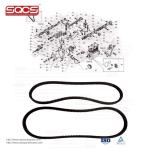 Auto Car V-Belt OE Number 500301260 for ASTRA IVECO 7-15 Days Production Time by