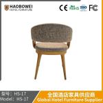 Haobowei Furniture Italian Leather Single Sofa Chair Casual Tiger Chair Balcony