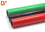 Thick Wall Plastic Coated Steel Tube Large Loading Capacity For Decoration