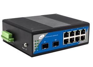 Wholesale Managed SFP POE Switch Full Gigabit 8 POE Ethernet 2 SFP Port from china suppliers
