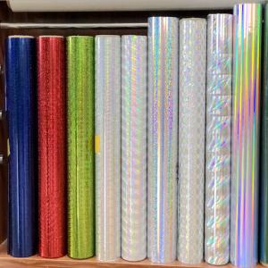 Wholesale Self Adhesive Laser Holographic Film 1180mm Width Antistatic from china suppliers