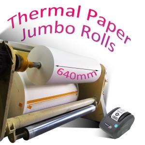 Wholesale Good Whiteness Jumbo Thermal Paper Roll 6000mm / 12000m Regular Length from china suppliers