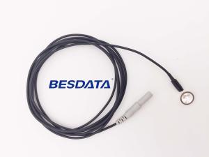 Wholesale Coated Gold / AgCl / Pure Silver / Sintered EEG Electrodes With Shielded Cable from china suppliers