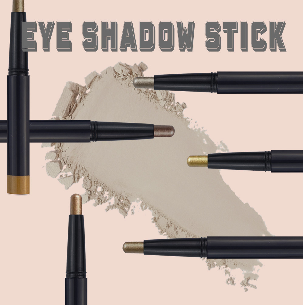 Shimmer Cream Eye Shadow Stick Crease Proof Long Lasting Eyeshadow Stick
